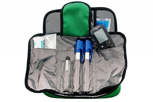 Термопенал для шприц-ручек и инсулина - Зеленый 14203